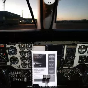 Imagem de capa para o Curso online Mini Curso - Planejamento de Navegação Aérea Visual