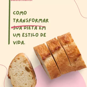 Imagem de capa para o Ebook Emagrecimento Saudável e Sustentável 