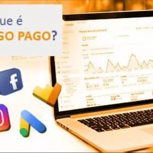 Imagem de capa para o Ebook Tráfego Pago: aprenda táticas avançadas para criar anúncios irresistíveis que geram lucros