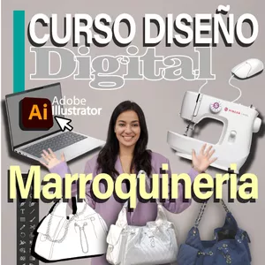 Imagen de portada para Curso online Curso Moldería Digital y 3D Marroquinería