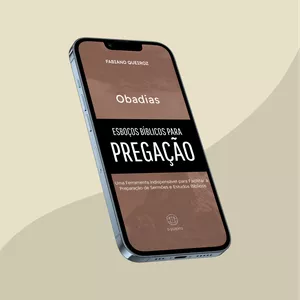 Imagem de capa para o Ebook Esboços Bíblicos Para Pregações e Sermões - Obadias