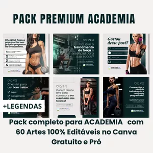 Imagem de capa para o Curso online Pack Premium para Academia