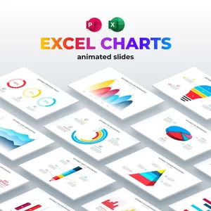 Cover image for Ebook +1000 Excel-Diagrammvorlagen - PowerPoint - Animierte Folien
