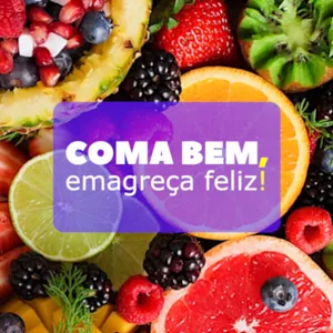 Imagem de capa para o Ebook COMA BEM, emagreça feliz!- Oficial -Completo