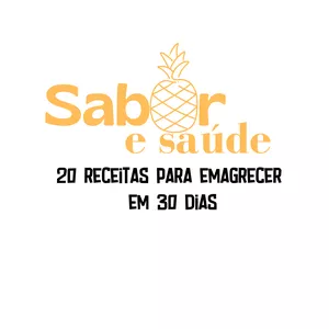 Imagem de capa para o Ebook Desafio de Emagrecimento: 20 Receitas para um Estilo de Vida Saudável e Sem Stress