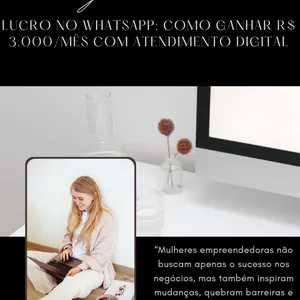 Imagem de capa para o Ebook Ganhe R$ 3.000/mês Apenas Respondendo WhatsApp de Empresas – Método 100% Testado!