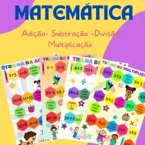 Imagem de capa para o Ebook JOGO: TRILHAS DA MATEMÁTICA