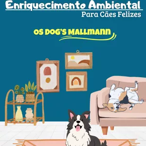 Imagem de capa para o Ebook Manual de Enriquecimento Ambiental para Cães Felizes