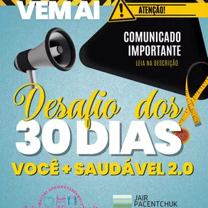 Imagem de capa para o Curso online DESAFIO 30 DIAS VOCÊ + SAUDÁVEL 2.0