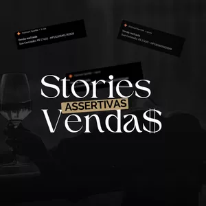 Imagem de capa para o Ebook STORIES VENDAS ASSERTIVAS