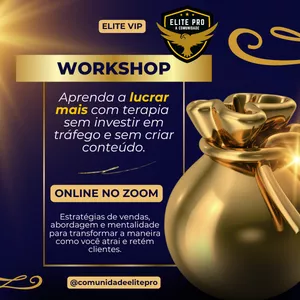 Imagem de capa para o Curso online Workshop Elite VIP | Aprenda a lucrar mais!