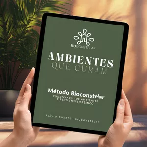 Imagem de capa para o Ebook E-Book Ambientes que Curam | Constelação de Ambientes e Feng Shui Sistêmico® (206 pág.)