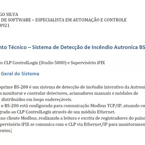 Imagem de capa para o Ebook Procedimento Técnico – Sistema de Detecção de Incêndio Autronica BS-200 