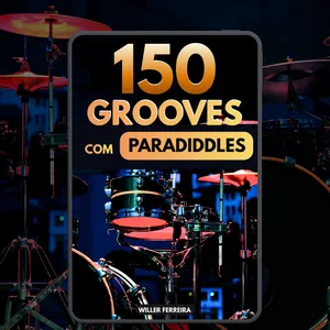 Imagem do curso 150 GROOVES COM PARADIDDLES