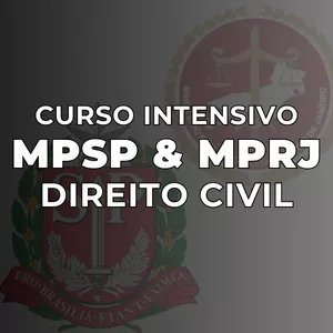 Imagem de capa para o Curso online MPSP &amp; MPRJ Curso Intensivo de Direito Civil