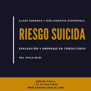 Imagen de portada para Ebook RIESGO SUICIDA - evaluación y abordaje en consultorio.
