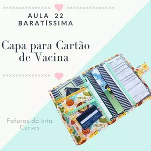 Imagem de capa para o Curso online Aula da Capa para Cartão de Vacinas