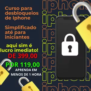 Imagem do curso Desbloqueios de iPhone para iniciantes