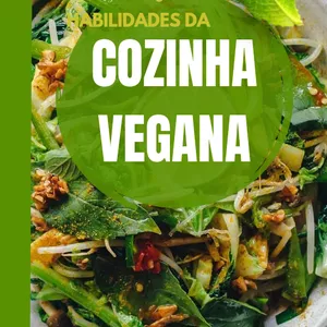 Imagem de capa para o Ebook Habilidades da cozinha vegana 