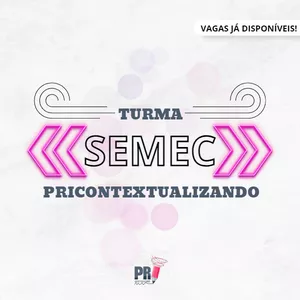 Imagem de capa para o Curso online Redação para SEMEC