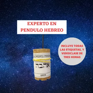Imagen de portada para Curso online EXPERTO EN PENDULO HEBREO
