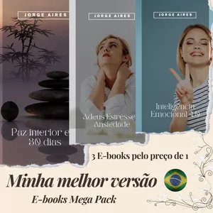 Imagem de capa para o Ebook Minha Melhor Versão: Os Segredos da Autoconfiança em 3 Ebooks