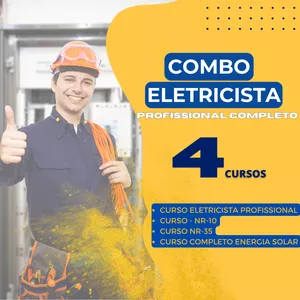 Imagem de capa para o Curso online Combo Eletricista