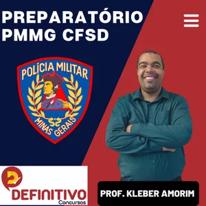Imagem de capa para o Curso online Preparatório PMMG CFSD 2025