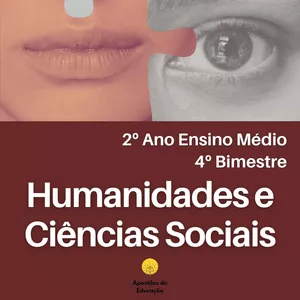 Imagem de capa para o Ebook Humanidades e Ciências Sociais 2º Ano 4º Bimestre (Ensino Médio) - Apostila com Planos de Aula