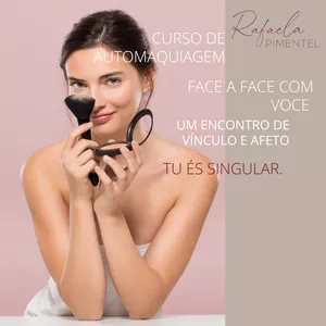 Curso Curso de Automaquiagem Mulher30+Linda