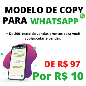 Imagem de capa para o Curso online SUPER COPY PARA WHATSAPP