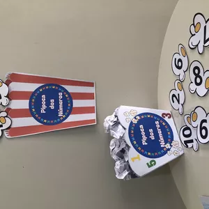 Imagem de capa para o Ebook Pipoca dos números 