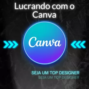 Imagem de capa para o Curso online Lucrando com o Canva