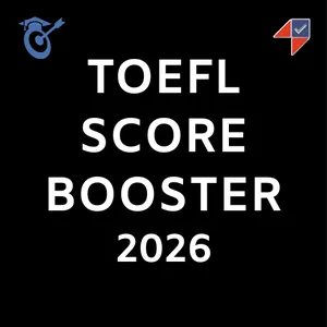 Imagem do curso TOEFL Score Booster
