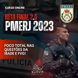 Imagem de capa para o Curso online PMERJ - Reta Final 2.O - Curso Intensivo 2023 PRES 02