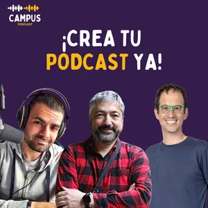 Imagen de portada para Curso online Crea tu podcast de éxito ¡ya! con 3 de los mejores podcasters en español