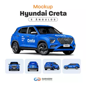 Imagem de capa para o Curso online MOCKUP HYUNDAI CRETA - 5ÂNGULOS