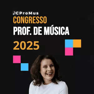 Imagem de capa para o Curso online Congresso de Professores de Música 2025