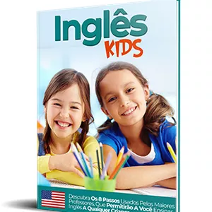 Imagem de capa para o Ebook Inglês kids - Como ensinar inglês infantil