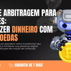 Imagem de capa para o Curso online Curso de Arbitragem para Iniciantes: Como Fazer Dinheiro com Criptomoedas