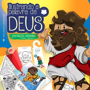 Imagem de capa para o Ebook Ilustrando a palavra de DEUS.