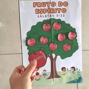 Imagem de capa para o Ebook FRUTO DO ESPÍRITO E OBRA DA CARNE 🌳🐍 