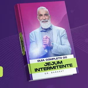 Imagem de capa para o Ebook Guia Completo do Jejum Intermitente do Dr. Barakat