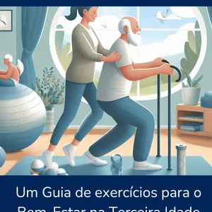 Imagem de capa para o Ebook Guia de exercícios para o bem estar na terceira idade