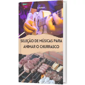Imagem de capa para o Ebook Seleção de Músicas para Animar o Churrasco