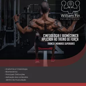 Imagem de capa para o Ebook CINESIOLOGIA E BIOMECÂNICA APLICADA AO TREINAMENTO DE FORÇA