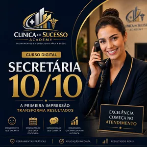 Imagem do curso SECRETÁRIA DE CLÍNICA 10/10