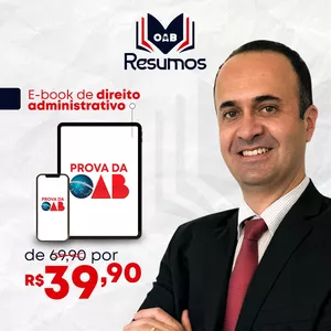 Imagem de capa para o Ebook E-BOOK DIREITO ADMINISTRATIVO