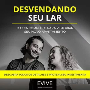 Imagem de capa para o Ebook Guia Completo para a Vistoria de Recebimento de Apartamento Novo!