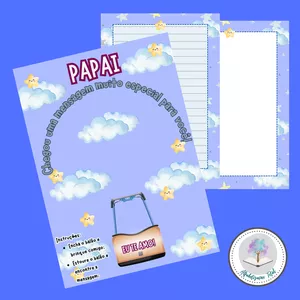 Imagem de capa para o Ebook Cartão de dia dos pais